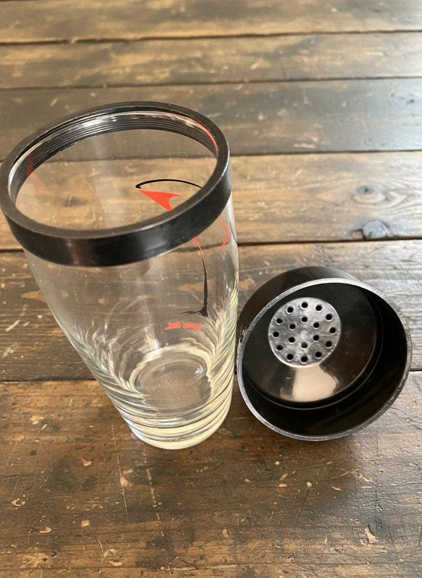 Vintage Kahlúa Cocktail Shaker - Retro Coffee Liqueur Barware