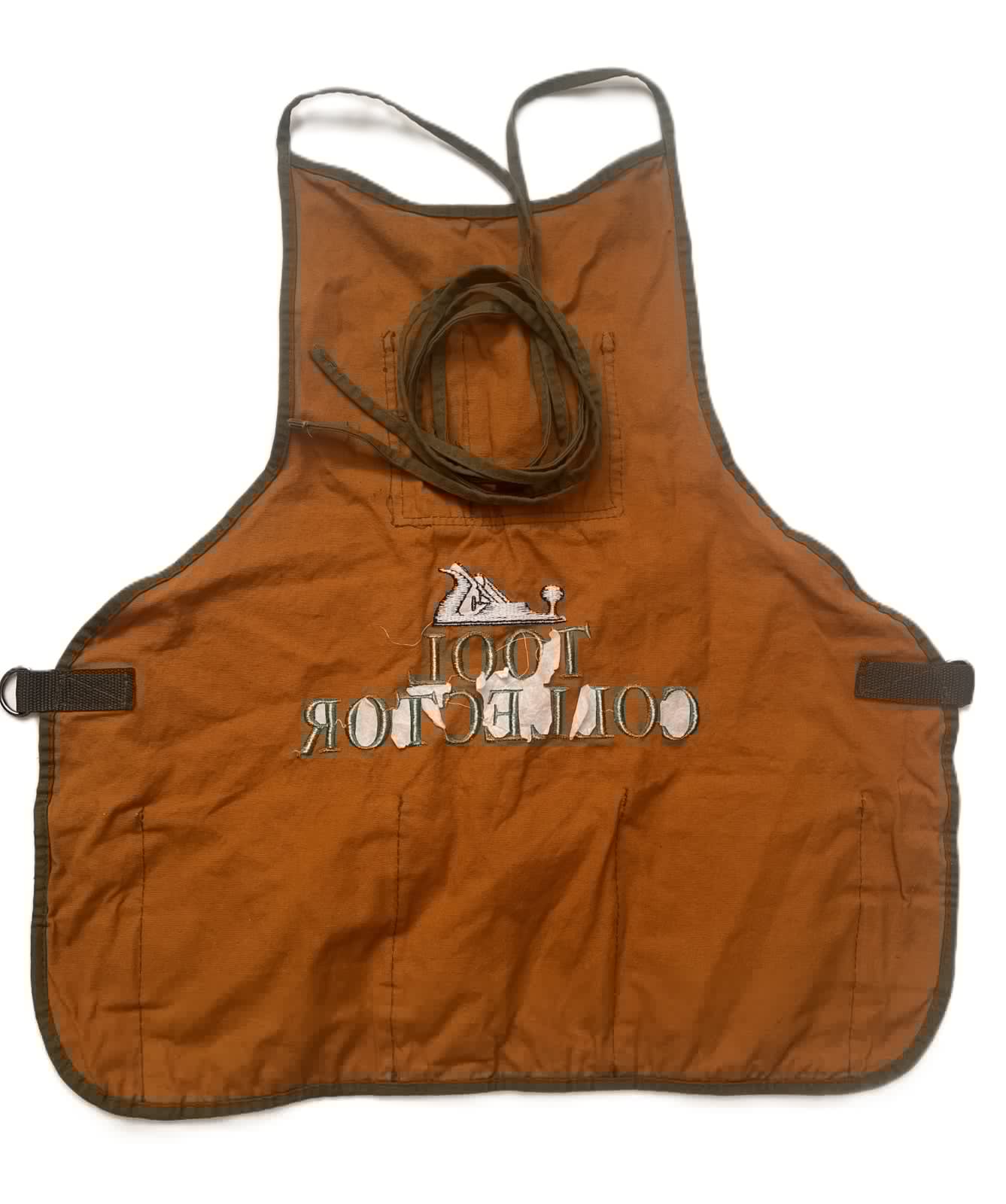 Tool Collector Woodworking Apron — 5-Pocket Canvas Shop Apron
