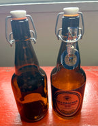 Klumbacher Beer Bottles — Matched Pair, Pre-Owned