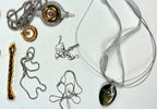 Vintage Costume Jewelry Lot – Mixed Necklaces, Bracelets, Pendants & Fashion Accessories