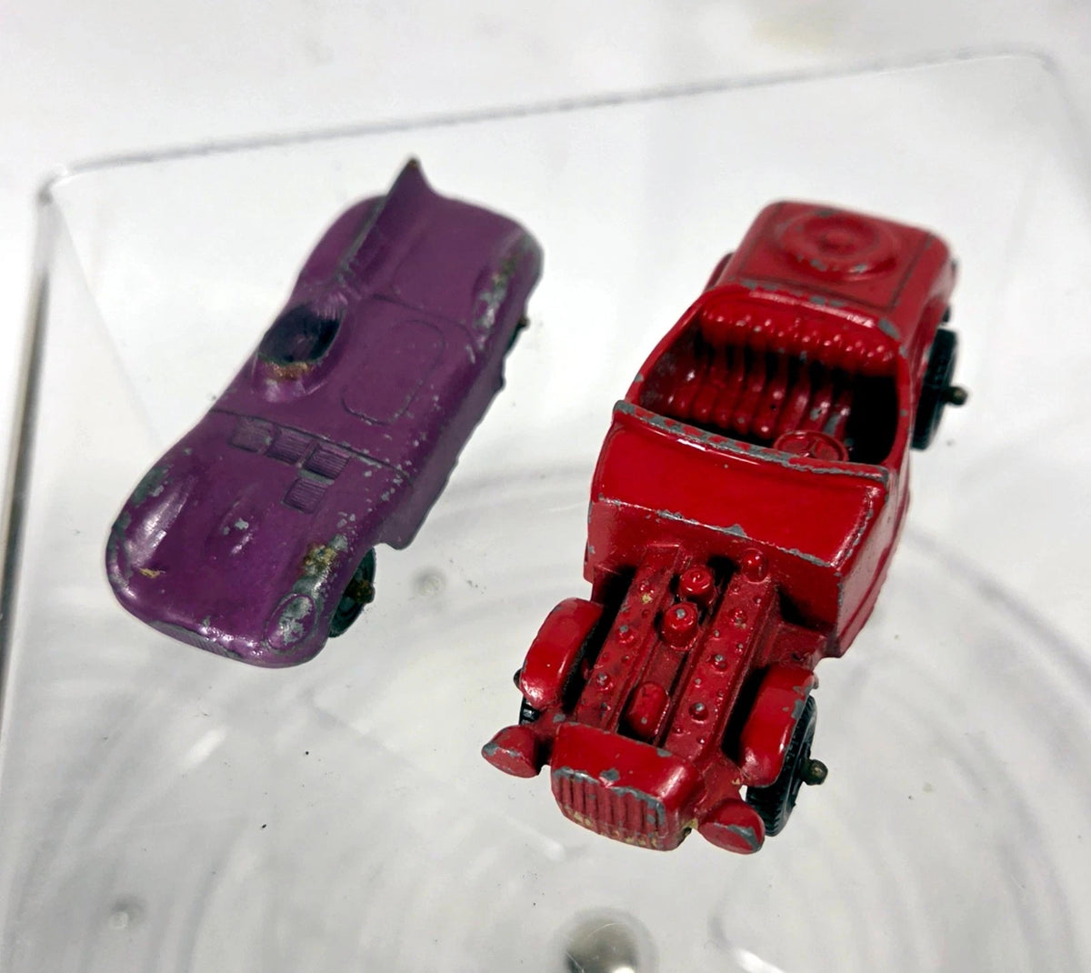 Vintage 1960s Tootsietoy Diecast Car Lot