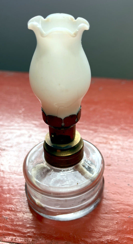 Vintage Mini Oil Lamp — Pre-Owned