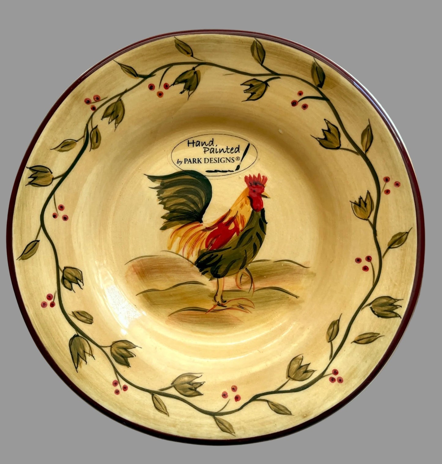 Small Chicken Decorative Hanging Plates – Set of 3