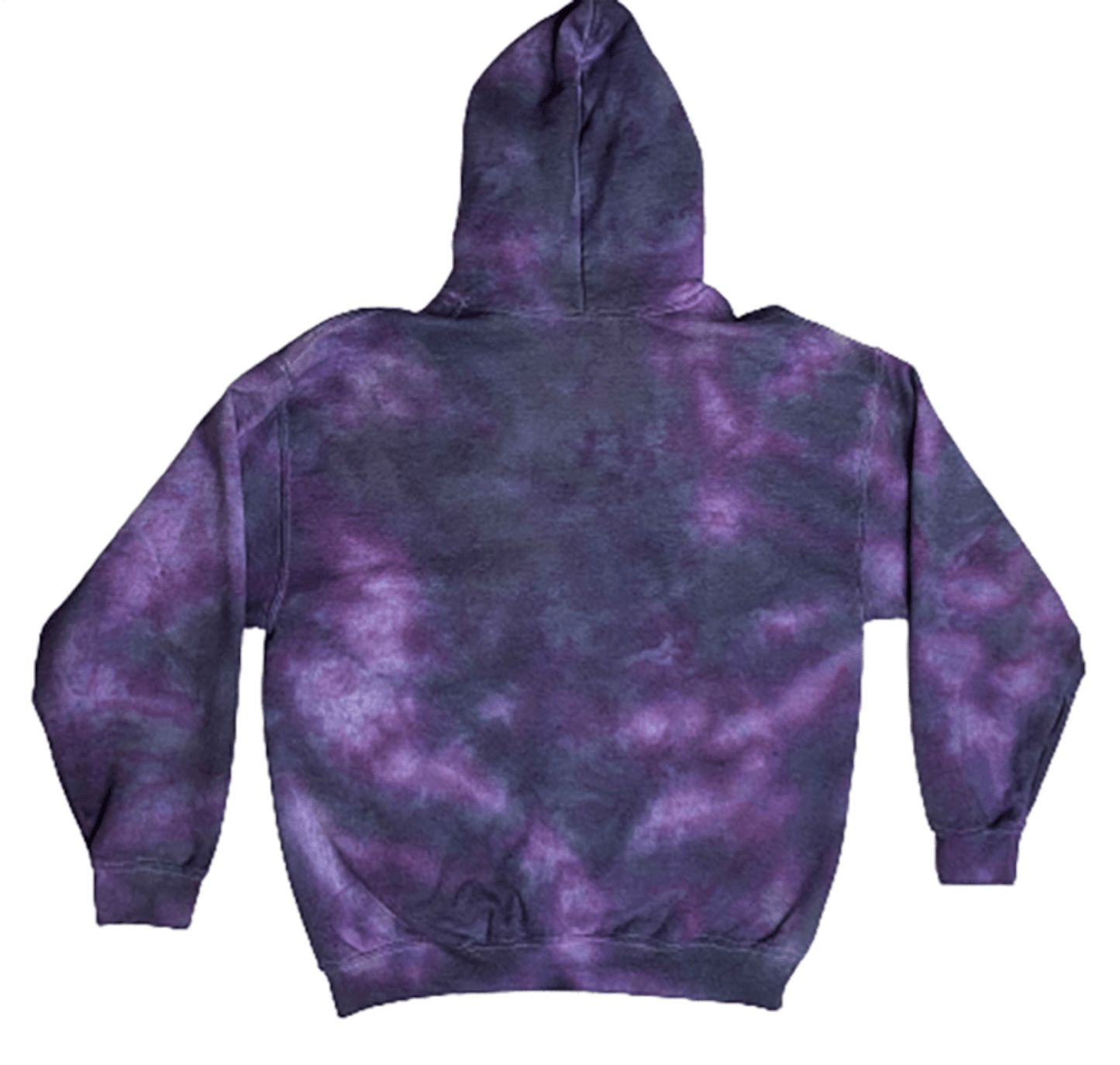 Cosmic Berry Tie-Dye Hoodie — Purple & Lavender