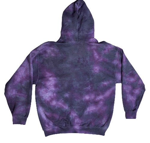 Cosmic Berry Tie-Dye Hoodie