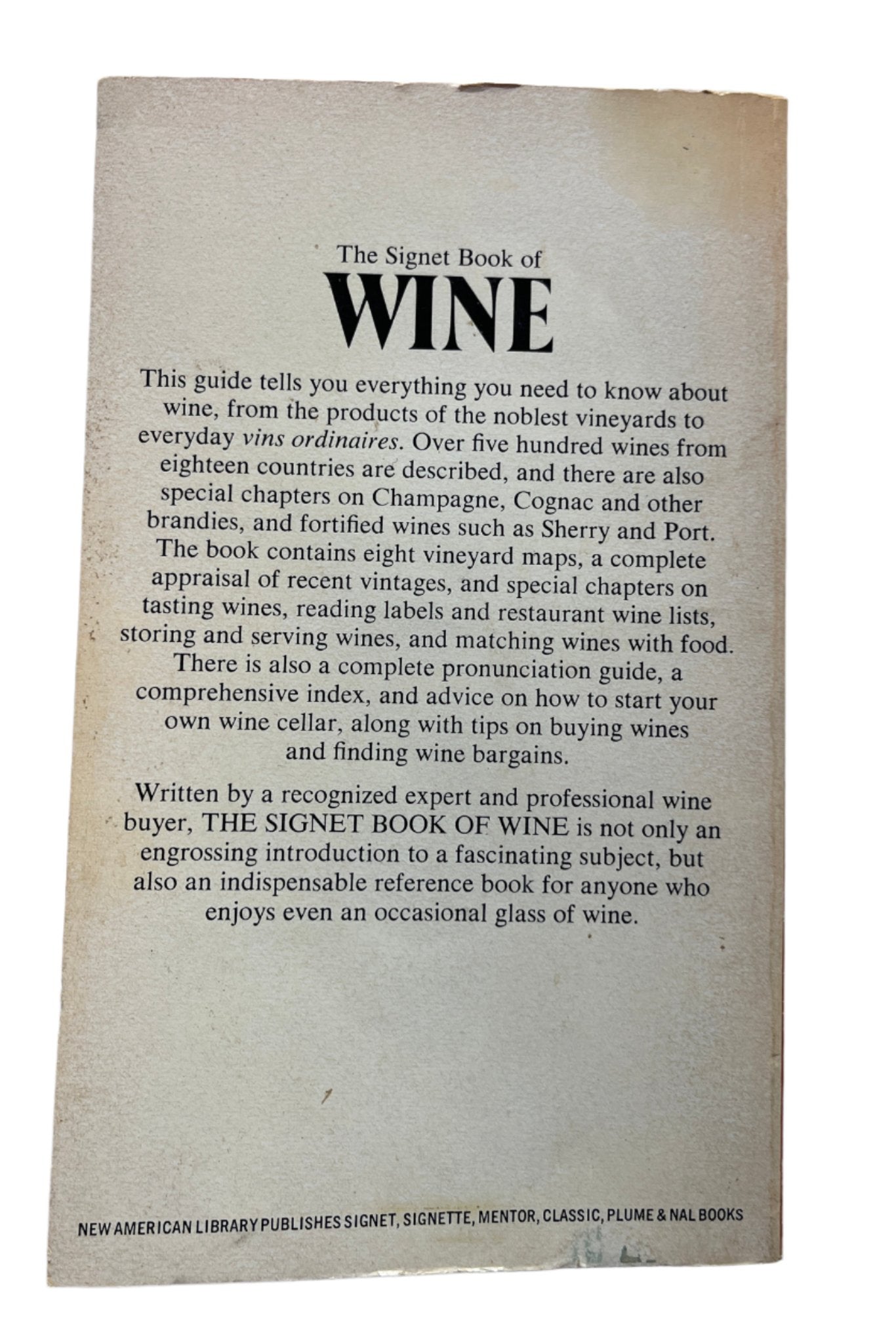 Vintage Bartending & Wine Guide Collection - 1960s-70s Ephemera