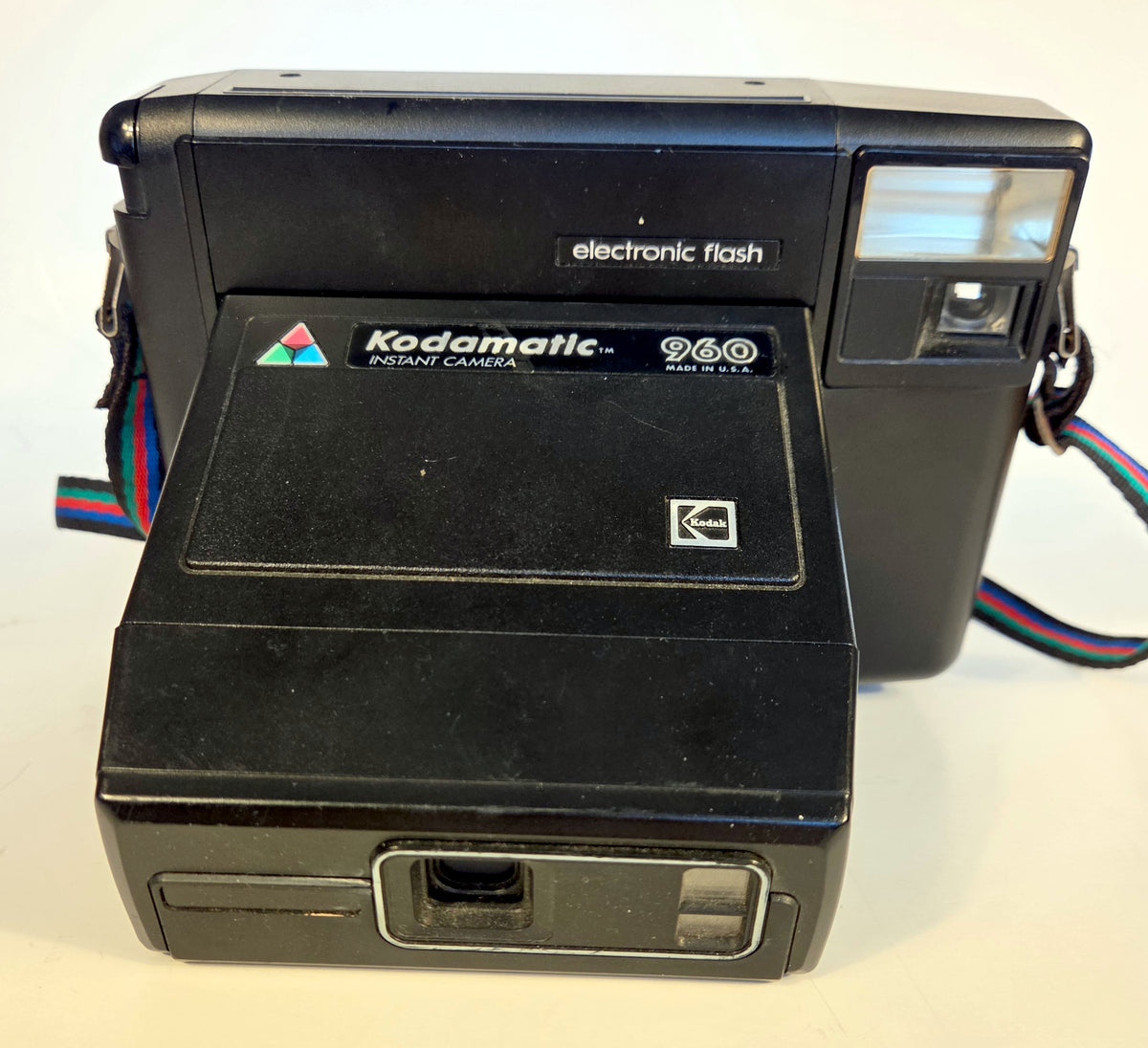 Vintage Kodak Kodamatic 960 Instant Camera w/ Flash & Manual - Untested