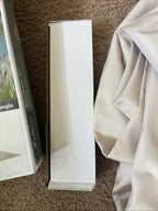Sun Shade Sail Triangle Shaped with UV protection Beige 13.62' x 13.62' x 13.62'