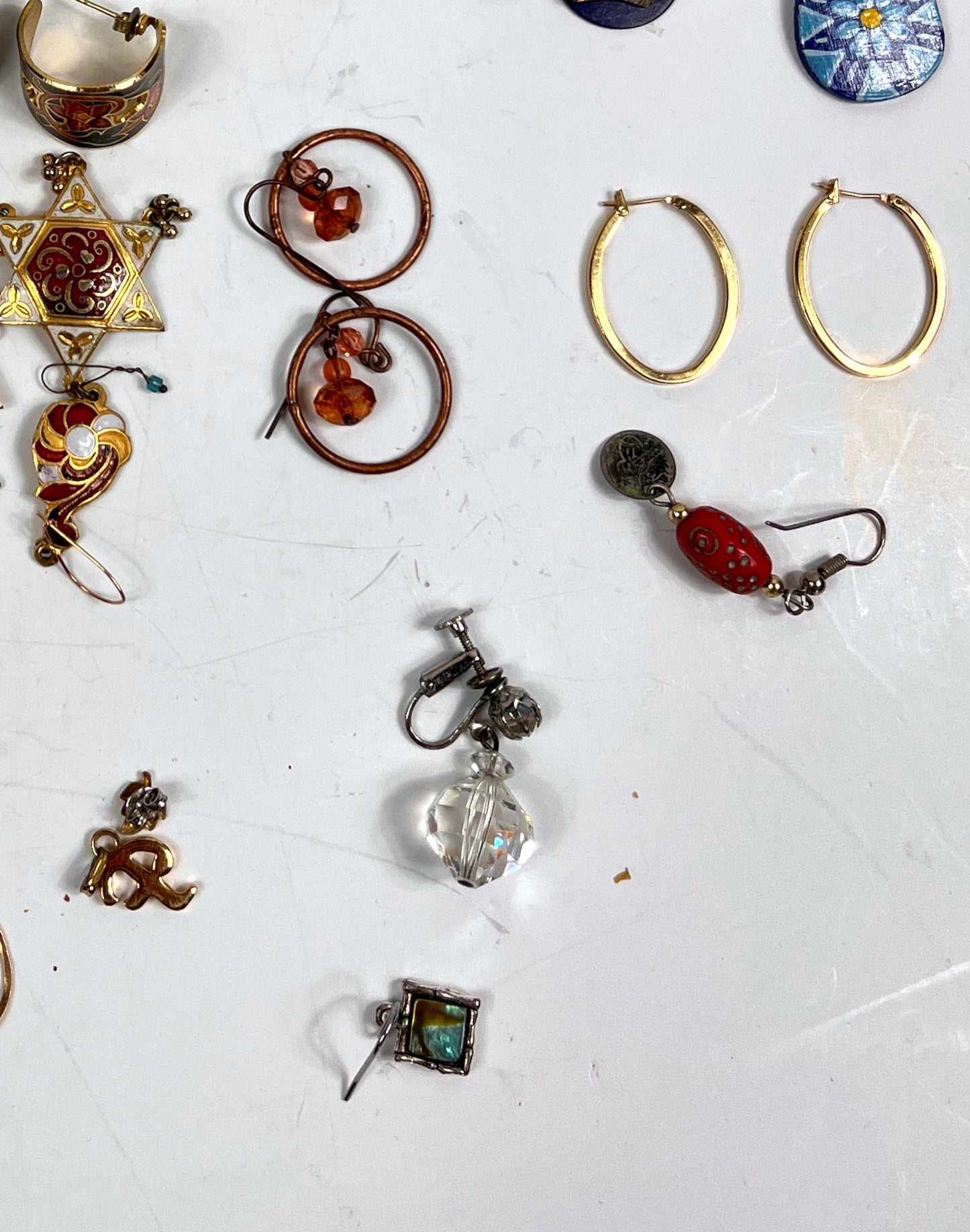 Vintage & Retro Estate Earring Collection Lot – 25+ Pair Treasure Trove (Napier, 1928, Sonoma)