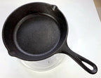 Lodge 8SK 10.25-Inch Cast Iron Skillet, Used & Freshly Seasoned