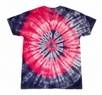 Firecracker Swirl Tie-Dye T-Shirt: The Only Explosion You'll Want!