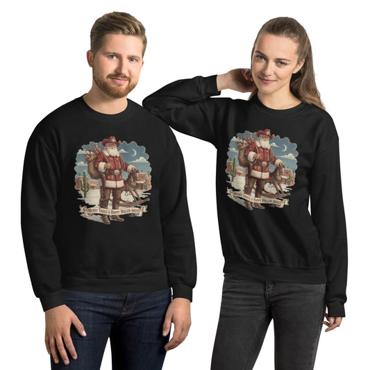 Cowboy Santa Unisex Sweatshirt