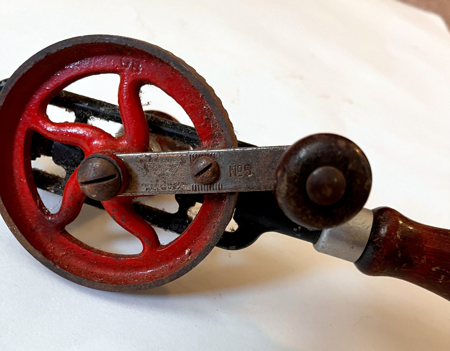 Vintage Miller Falls No. 5 Hand Drill – Used