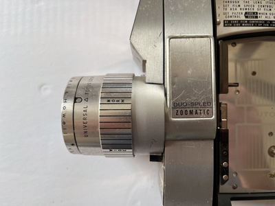 Bell & Howell Duo Speed Zoomatic 8mm Movie Camera – Untested, As-Is