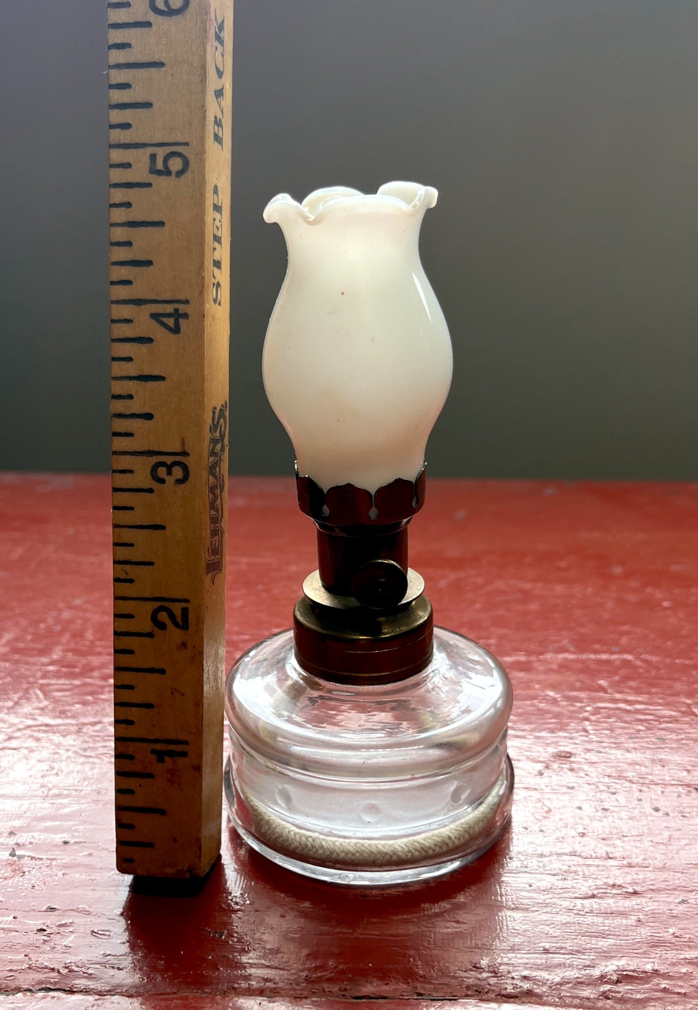 Vintage Mini Oil Lamp — Pre-Owned
