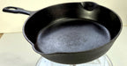 Vintage Griswold Iron Mountain #5 Cast Iron Skillet, 8-Inch, Pattern 1030