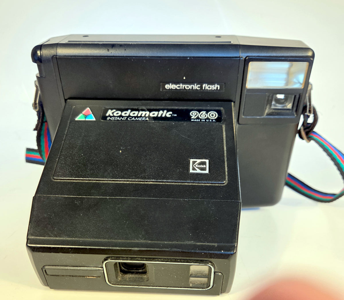 Vintage Kodak Kodamatic 960 Instant Camera w/ Flash & Manual - Untested
