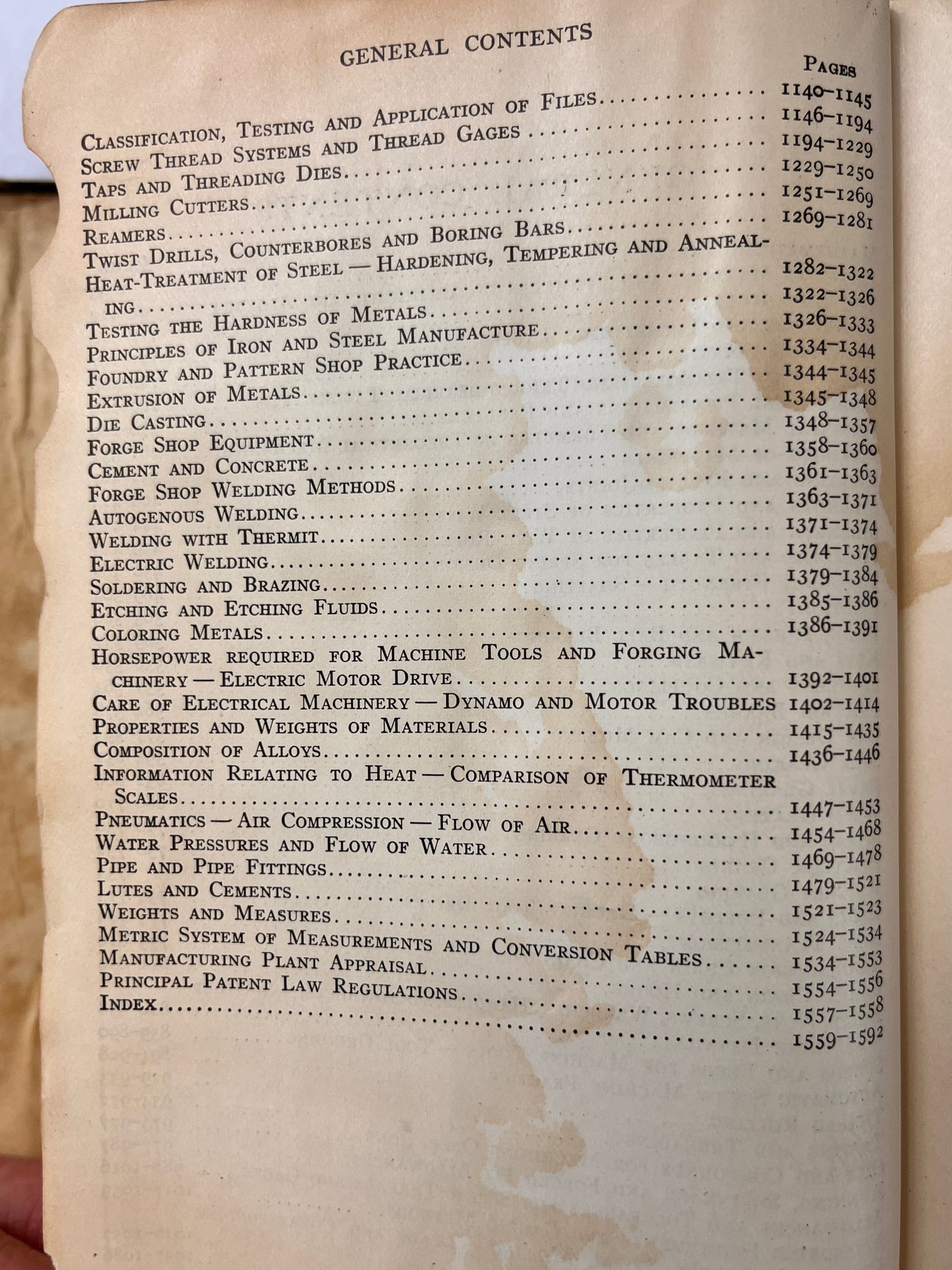 1929 Machinery's Handbook, 7th Edition – Vintage Industrial Reference