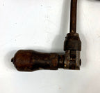 Vintage Carpenters Hand Brace Lot – 8-Inch Sweep – Pair of Restoration Projects