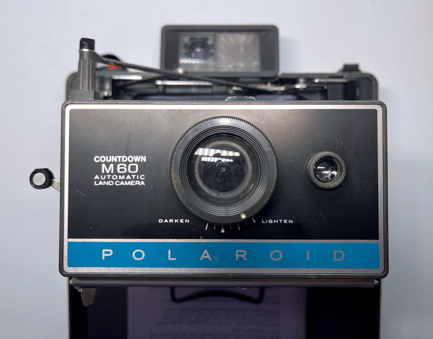 Polaroid M60 Land Camera — Vintage Folding Film Camera w/case - Untested