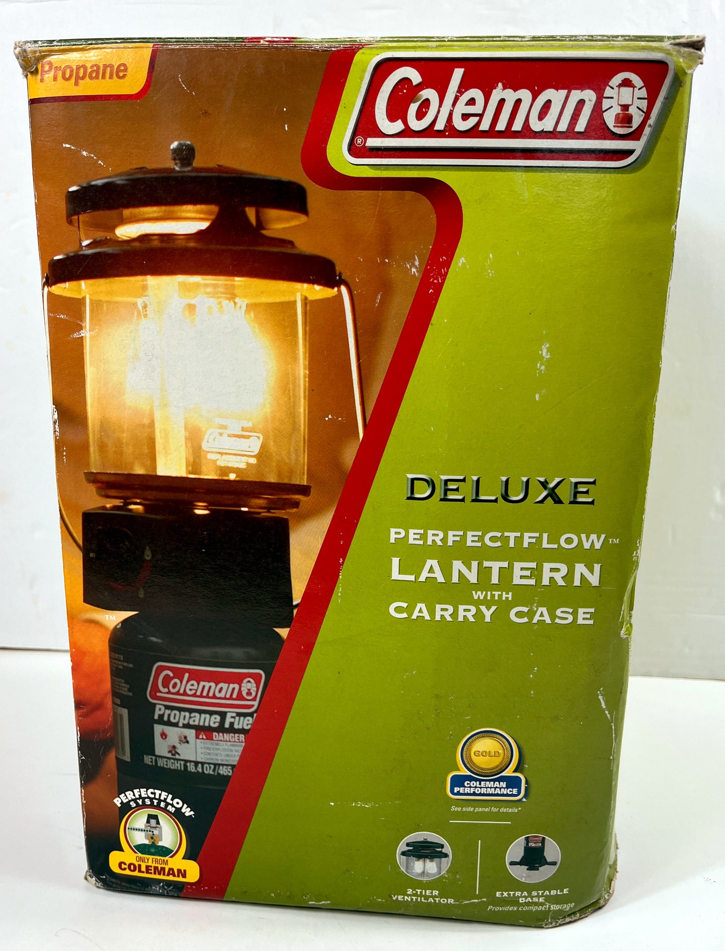 Vintage Coleman Deluxe Lantern with Carry Case
