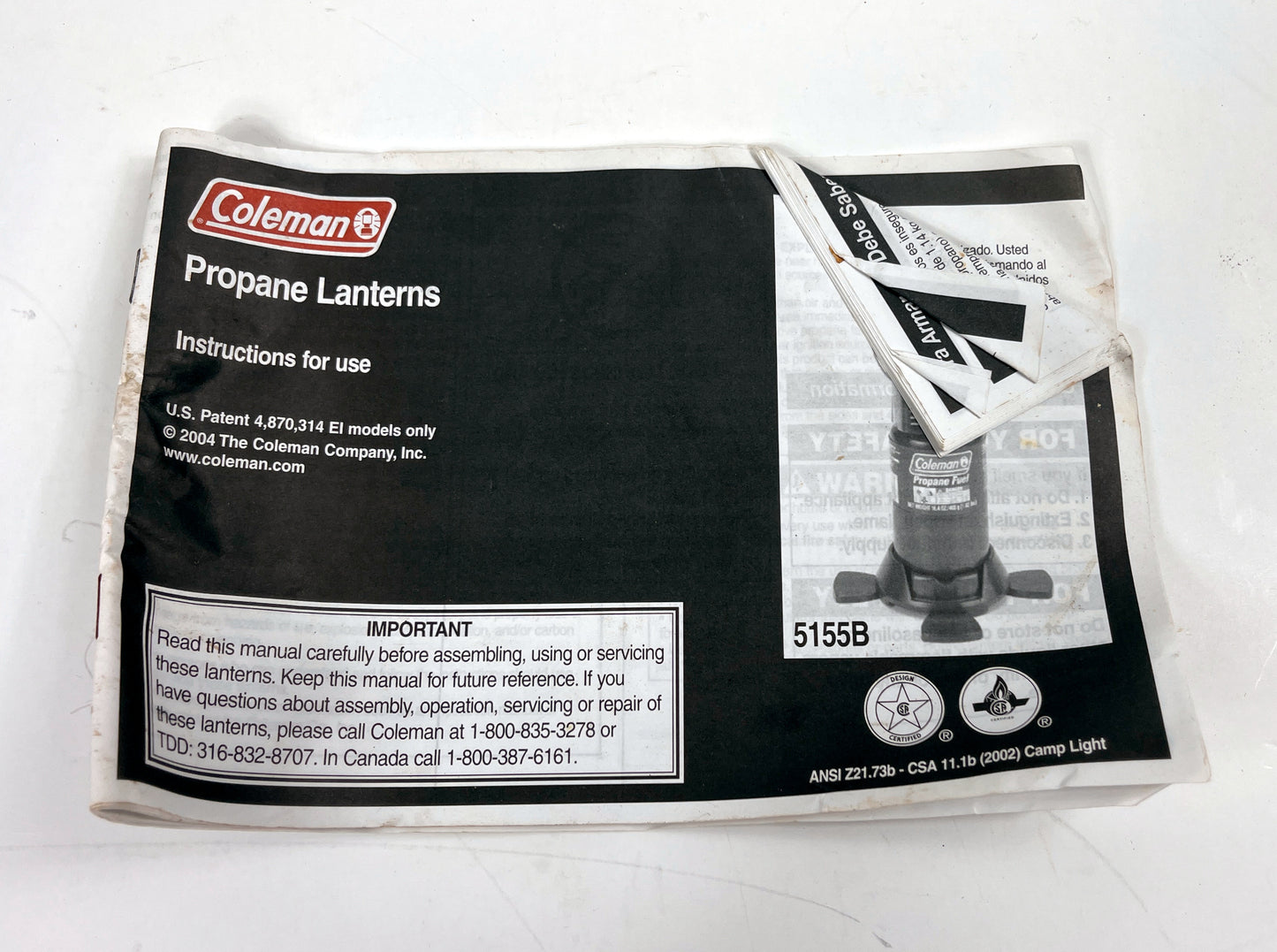 Vintage Coleman Deluxe Lantern with Carry Case