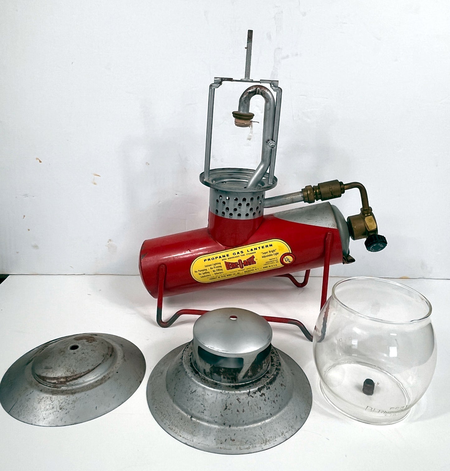 Vintage Bernz-O-Matic Propane Lantern