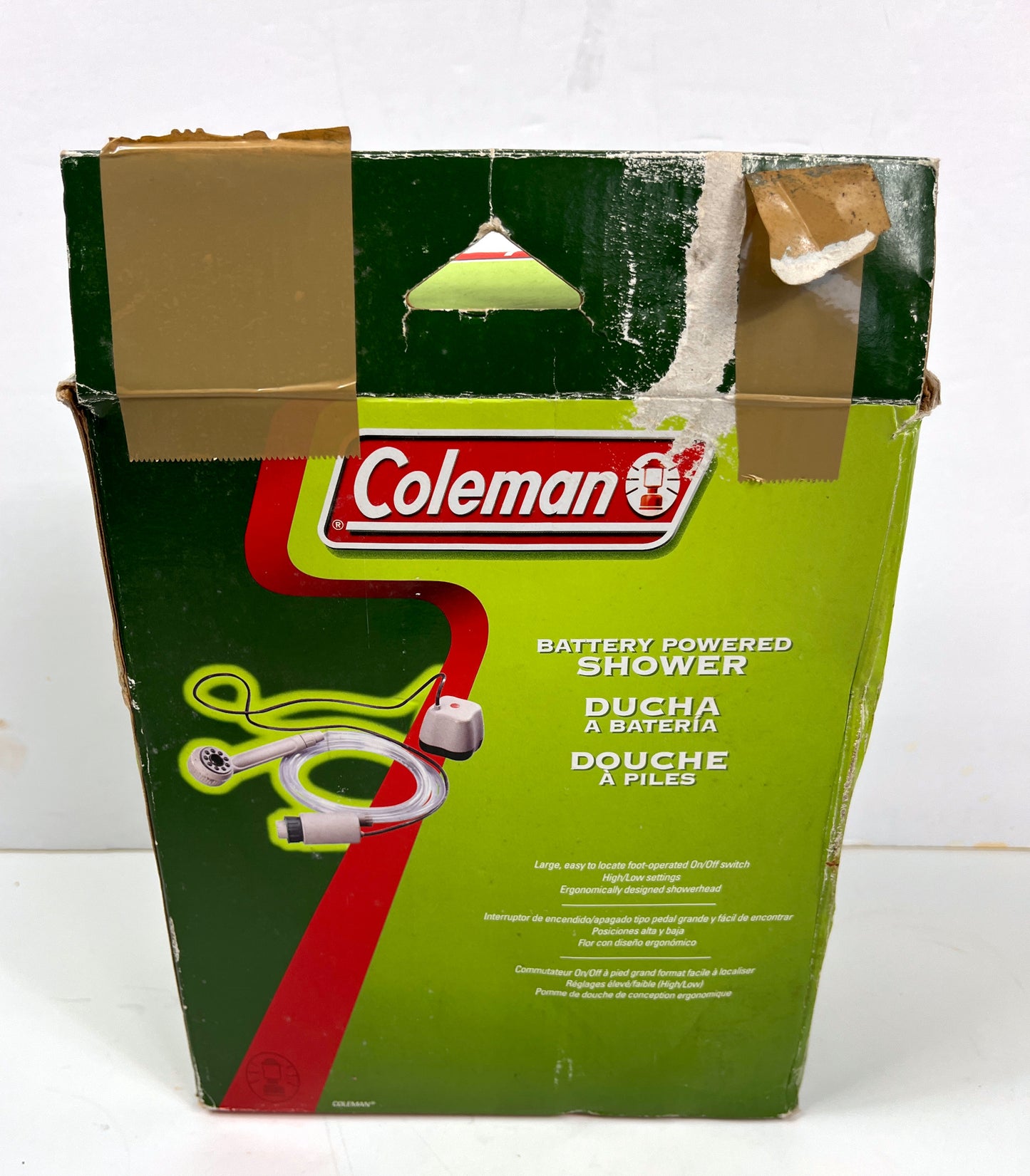 Vintage Coleman Battery Powered Portable Shower