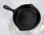 Vintage Mini Cast Iron Skillet, 4.5-Inch, Used & Freshly Seasoned
