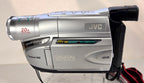 JVC Compact VHS Camcorder 20x Optical Zoom Digital Signal Processing Untested
