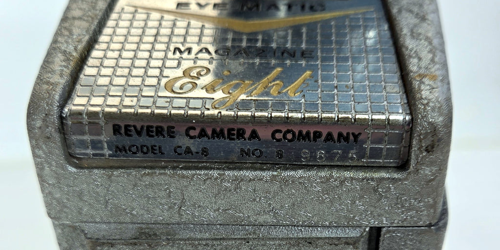 Revere Eye-Matic & Wollensak Model 79 8mm Movie Camera Pair, Untested