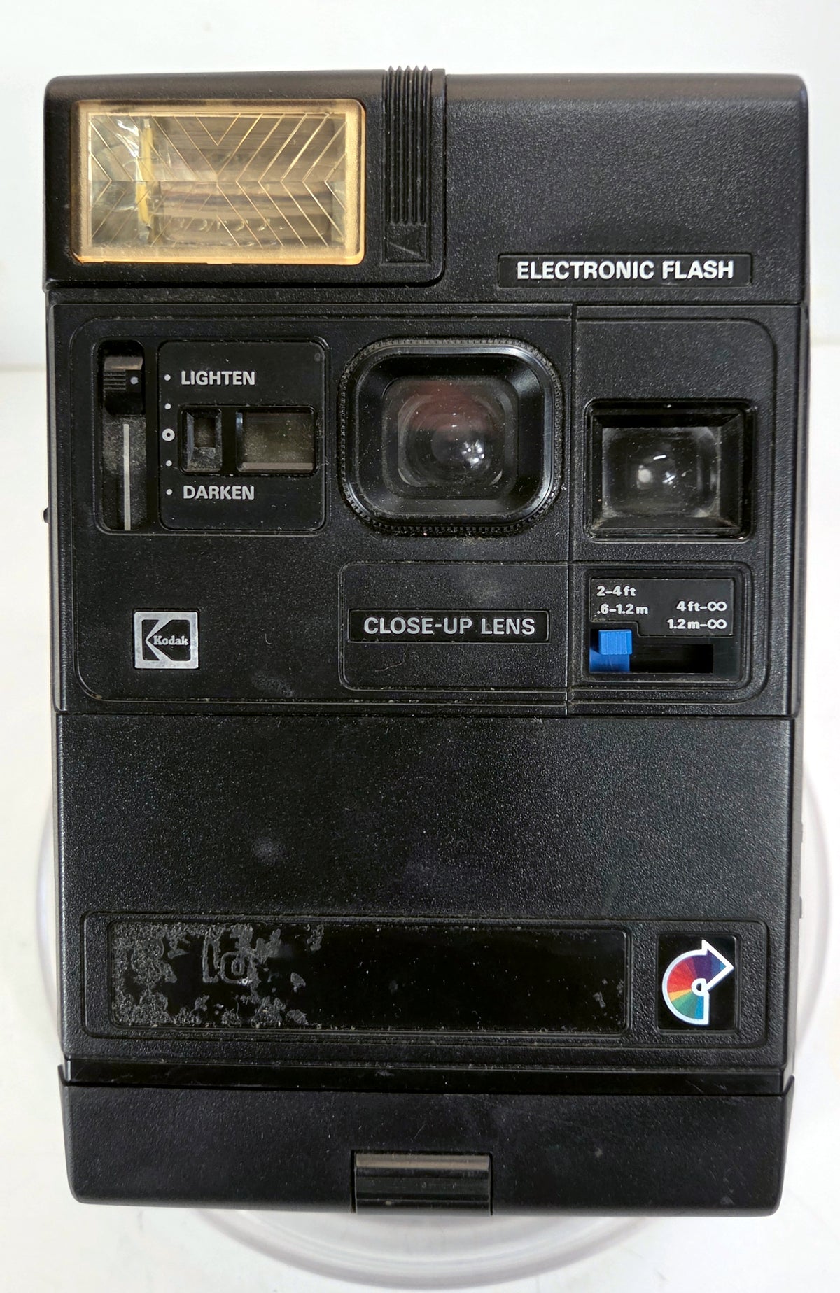 Vintage Kodak Colorburst 350 Instant Camera Case Manual Electronic Flash Prop