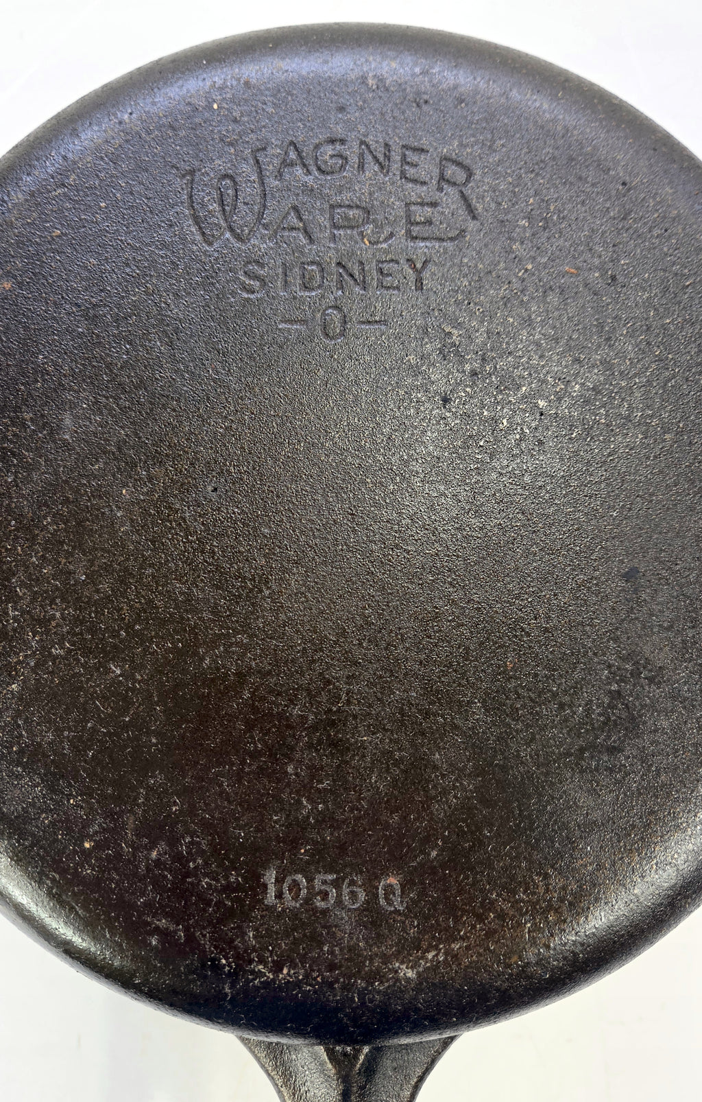 Vintage Wagner Ware Sidney-O #6 Cast Iron Skillet, 9-Inch, 1056 Q