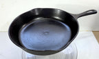 Vintage Unmarked Wagner Ware #6 Cast Iron Skillet, 9-Inch, Made in USA