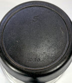 Vintage Griswold Iron Mountain #5 Cast Iron Skillet, 8-Inch, Pattern 1030