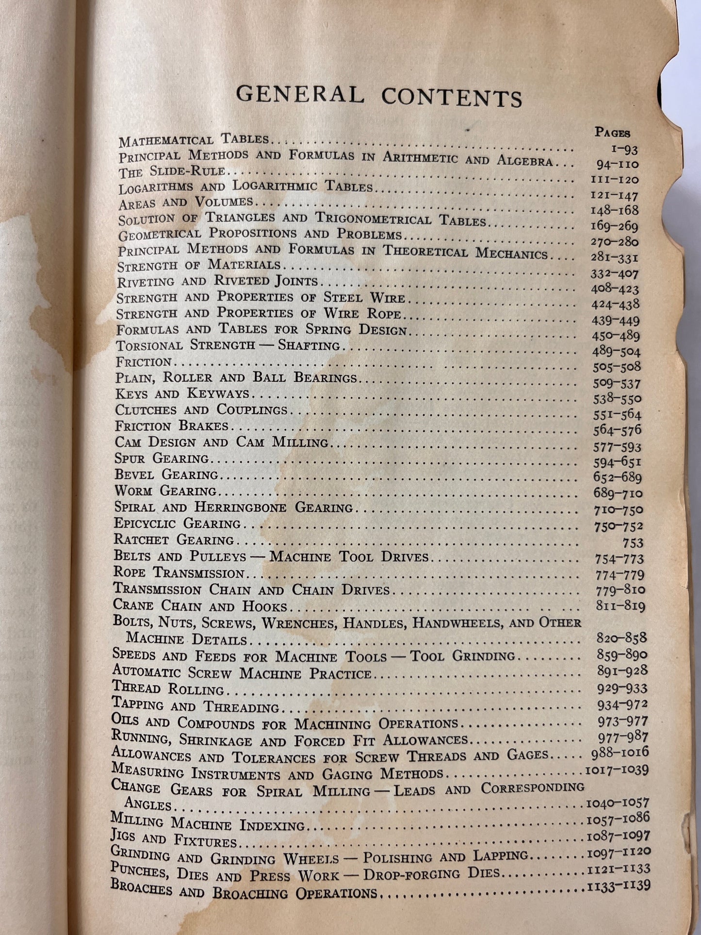 1929 Machinery's Handbook, 7th Edition – Vintage Industrial Reference
