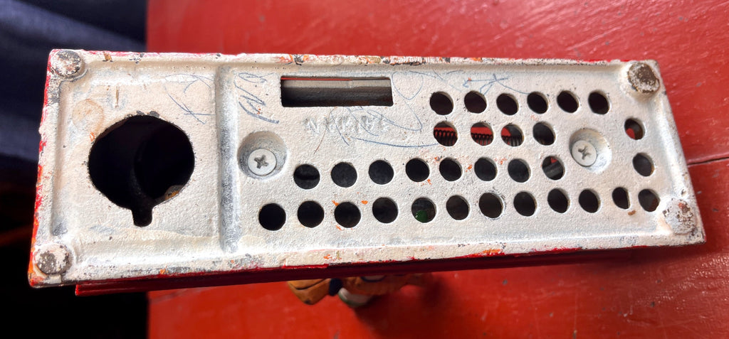 Trick Dog Cast Iron Bank — Reproduction, Pre-Owned