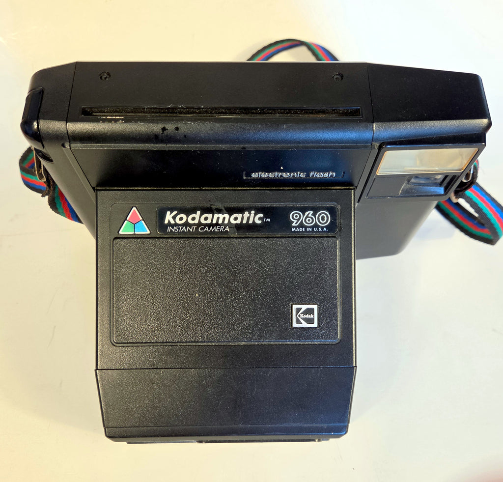 Vintage Kodak Kodamatic 960 Instant Camera w/ Flash & Manual - Untested