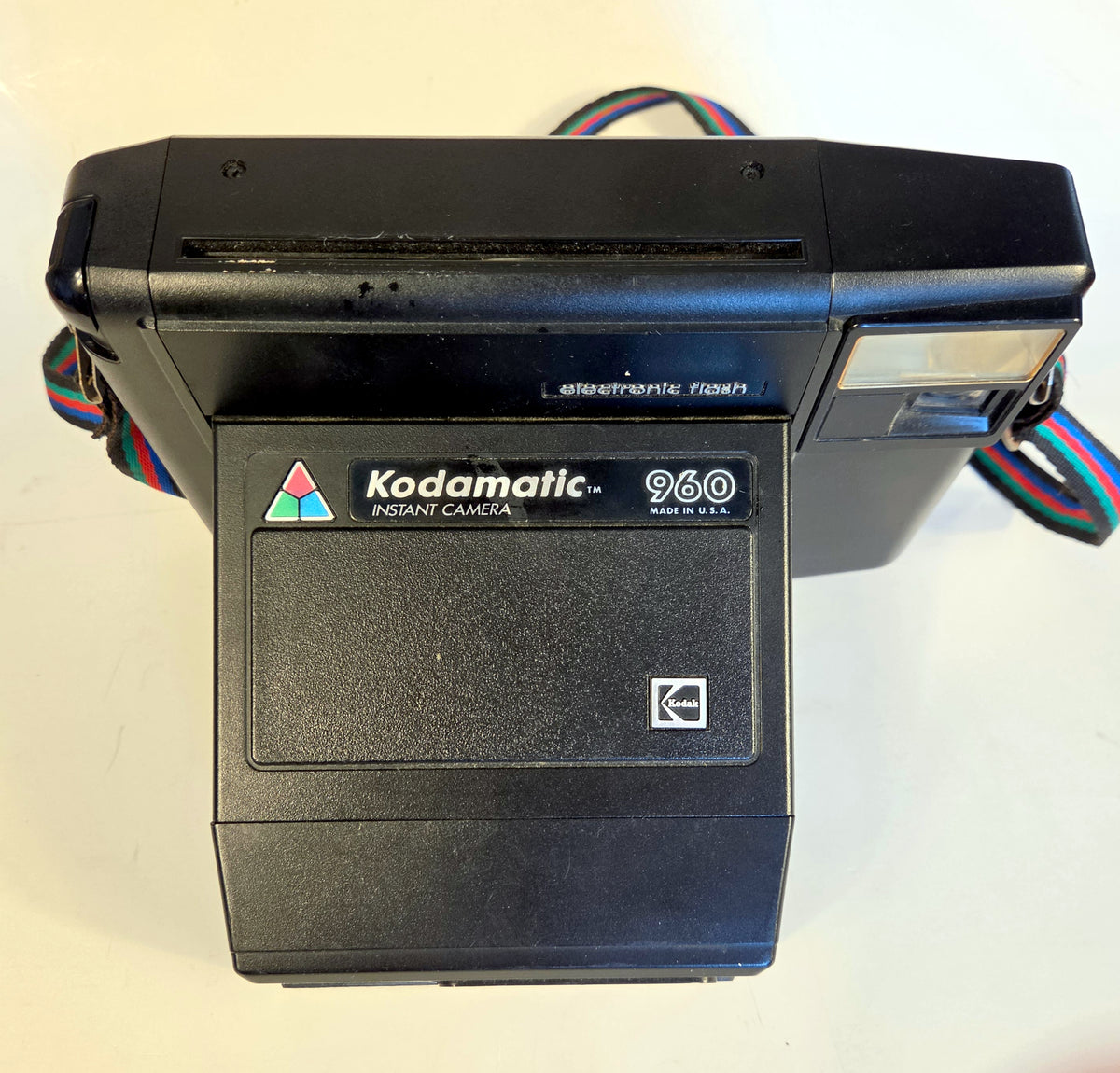 Vintage Kodak Kodamatic 960 Instant Camera w/ Flash & Manual - Untested