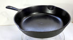 Vintage Unmarked Wagner Ware #6 Cast Iron Skillet, 9-Inch, Made in USA