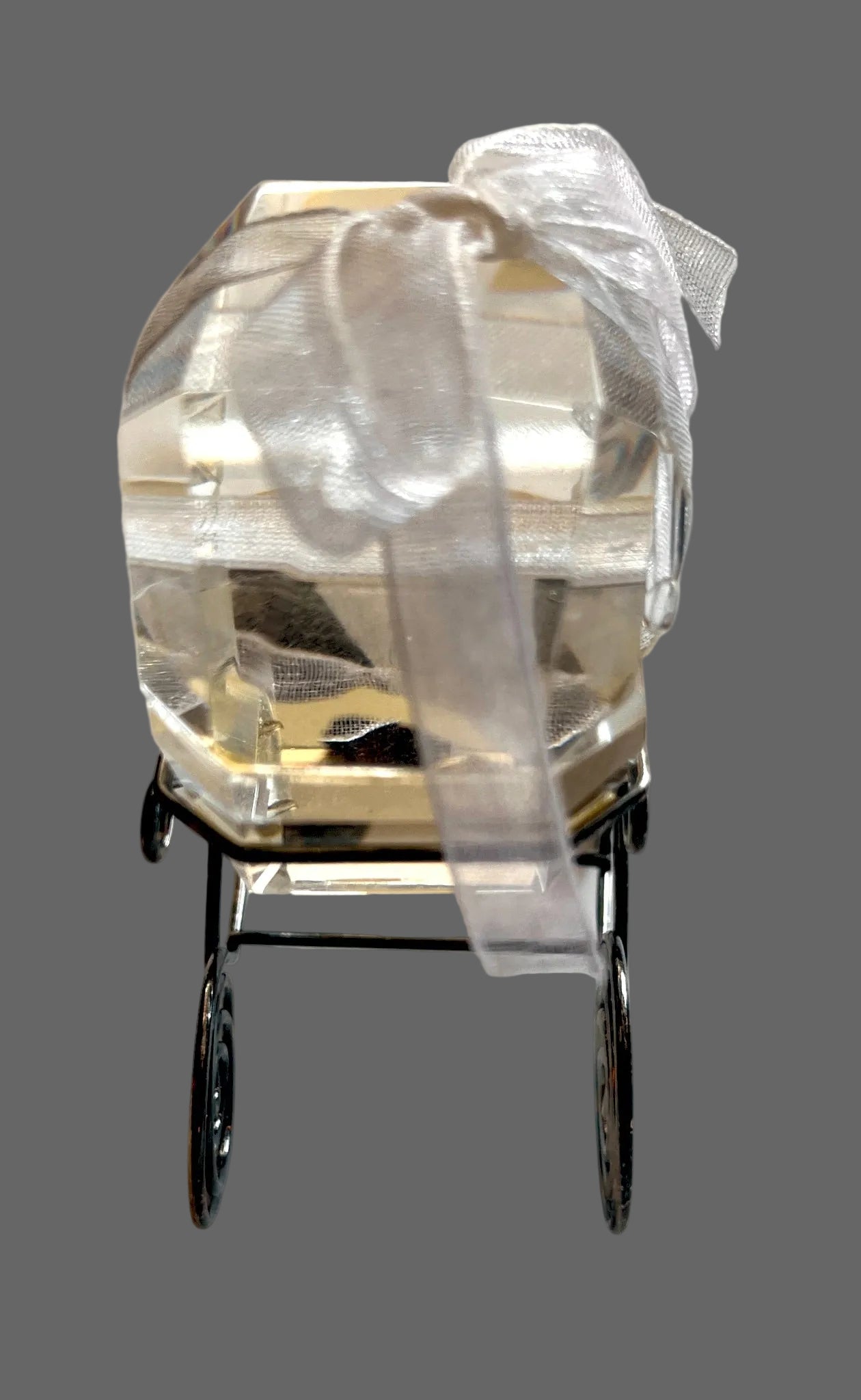 2007 Baby's First Christmas Baby Carriage Figurine – Dated Keepsake