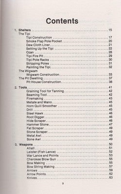 Native American Crafts & Skills by David Montgomery — Illustrated Wilderness Guide