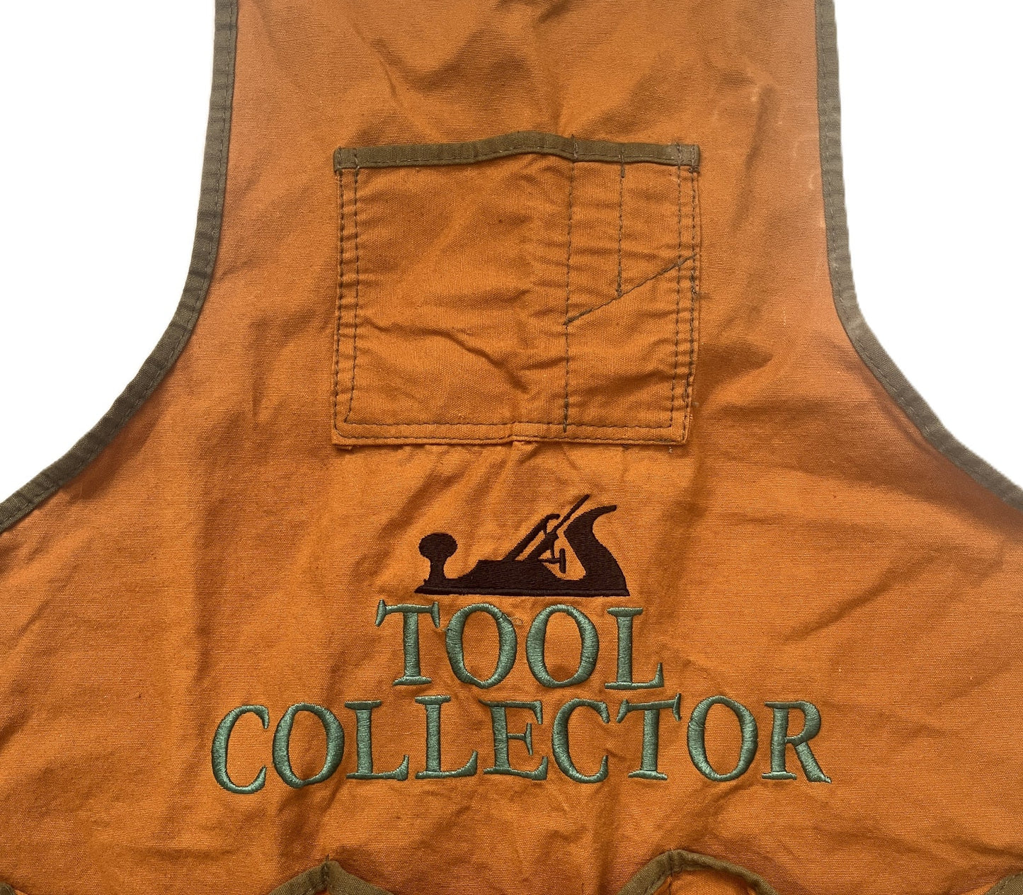 Tool Collector Woodworking Apron — 5-Pocket Canvas Shop Apron