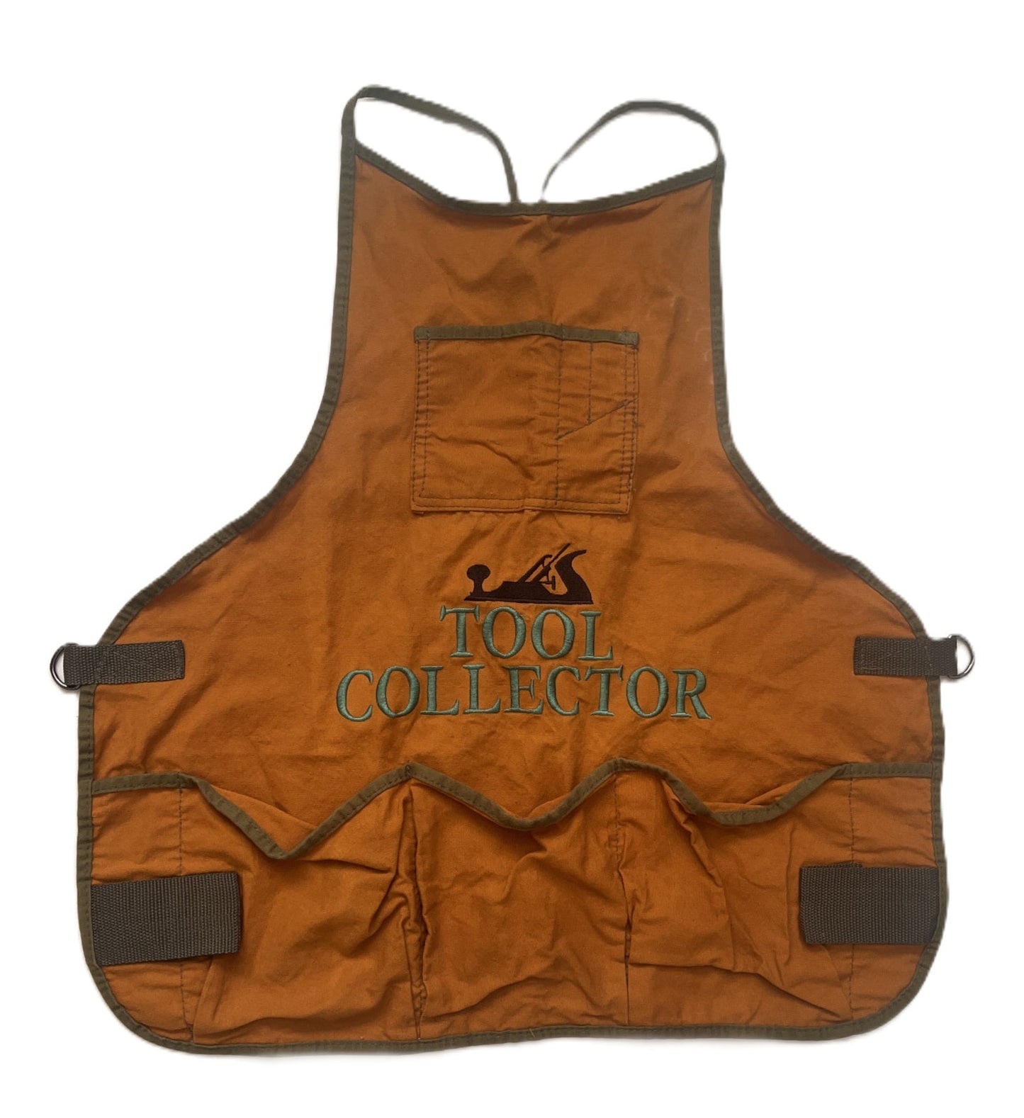 Tool Collector Woodworking Apron — 5-Pocket Canvas Shop Apron