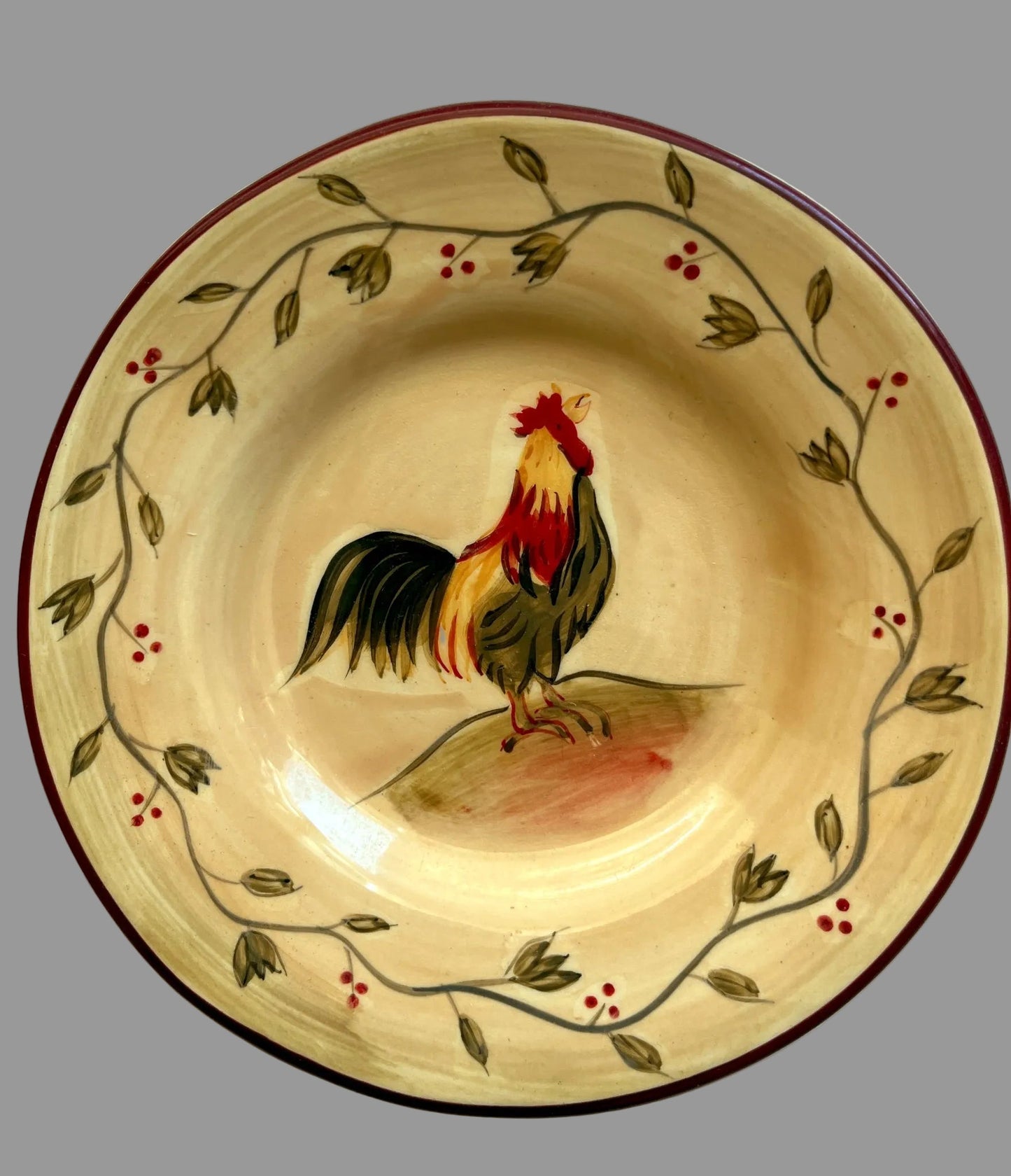 Small Chicken Decorative Hanging Plates – Set of 3