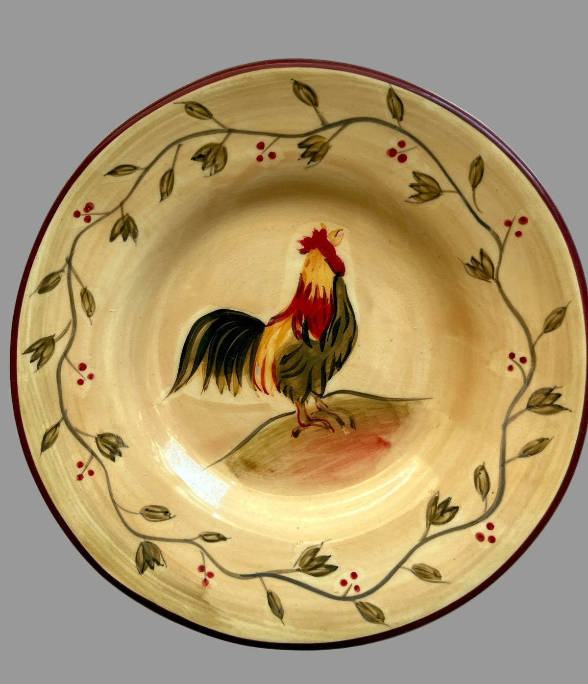 Small Chicken Decorative Hanging Plates – Set of 3