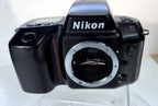 Nikon N70 & N50 35mm Film Camera Lot with Tamron 28–80mm Lens, As-Is