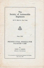Vintage Automotive Ephemera Collection - 1915-1960s Paper Lot