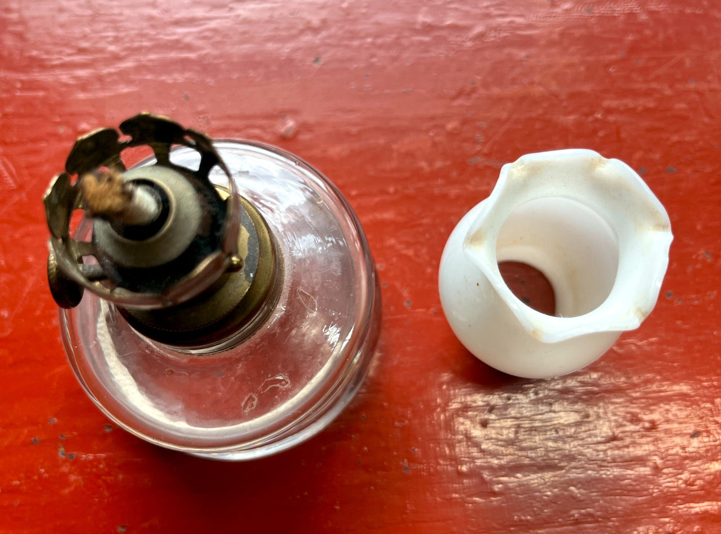 Vintage Mini Oil Lamp — Pre-Owned