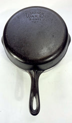 Vintage Wagner Ware Sidney-O #6 Cast Iron Skillet, 9-Inch, 1056 Q